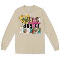 Mushroom my first day of 3rd grade Long Sleeve Tee - NancyCooperArtShop