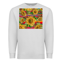 Dove Grey mexican sunflowers Premium Sweatshirt - TumblerDesignByShophia