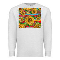 Oatmeal Heather mexican sunflowers Premium Sweatshirt - TumblerDesignByShophia