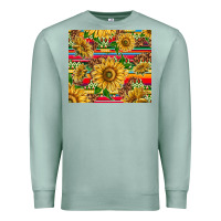 Seafoam mexican sunflowers Premium Sweatshirt - TumblerDesignByShophia