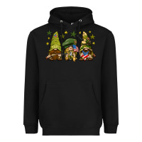 Black Army Gnomes 4th of july Heavyweight Hoodie - HowdyJamesFarm