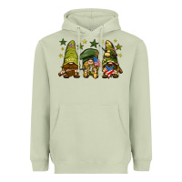 Matcha Army Gnomes 4th of july Heavyweight Hoodie - HowdyJamesFarm