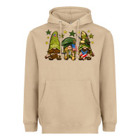 Mushroom Army Gnomes 4th of july Heavyweight Hoodie - HowdyJamesFarm