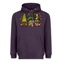 Plum Army Gnomes 4th of july Heavyweight Hoodie - HowdyJamesFarm