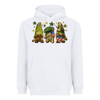 White Army Gnomes 4th of july Heavyweight Hoodie - HowdyJamesFarm