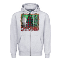 Heather Grey Womens Just a Girl Who Loves Christmas Funny Zipper Hoodie - Bettercallsaul