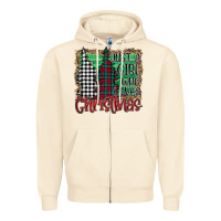 Sandshell Womens Just a Girl Who Loves Christmas Funny Zipper Hoodie - Bettercallsaul