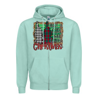 Seafoam Womens Just a Girl Who Loves Christmas Funny Zipper Hoodie - Bettercallsaul