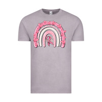 Vintage Zinc breast cancer  rainbow Vintage Tee - MaliasSmallBusiness