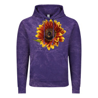 Cloud Purple ring o fine sunflower Vintage Hoodie - LillyAllenDesigns