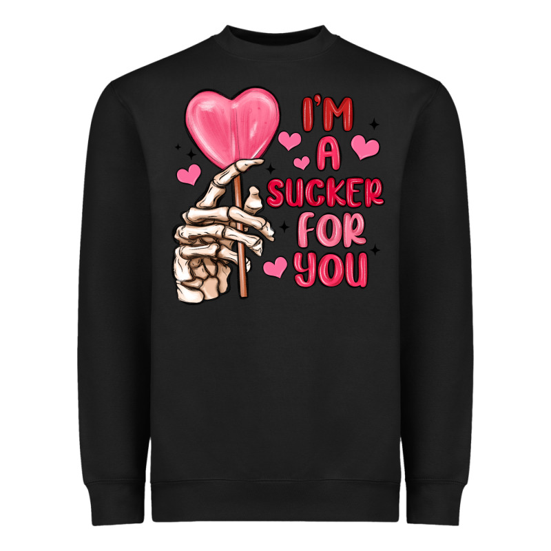 I M A Sucker For You Heavyweight Sweatshirt by MaliasSmallBusiness | Teevron