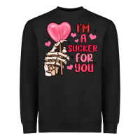 Black i m a sucker for you Heavyweight Sweatshirt - MaliasSmallBusiness
