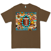 Cacao football cowhide sunflower Premium Tee - JahusDesignShop