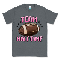 Charcoal Heather team halftime football Classic Tee - MaliasSmallBusiness