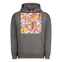 Pigment Tornado Happy Easter Bunny Seamless Pattern Urban Hoodie - BundleAndBundleShop