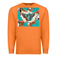 Carrot freebird with leopard and cowhide pattern Premium Sweatshirt - TumblerDesignByShophia
