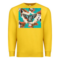 Lemon freebird with leopard and cowhide pattern Premium Sweatshirt - TumblerDesignByShophia