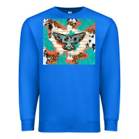 True Royal freebird with leopard and cowhide pattern Premium Sweatshirt - TumblerDesignByShophia