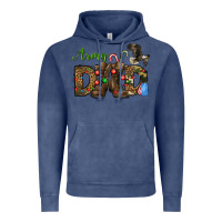 Vintage Denim Christmas Army Dad Vintage Hoodie - NancyCooperArtShop