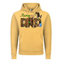 Vintage Mustard Christmas Army Dad Vintage Hoodie - NancyCooperArtShop
