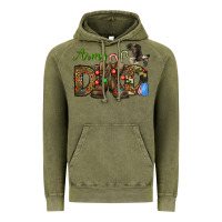 Vintage Olive Christmas Army Dad Vintage Hoodie - NancyCooperArtShop