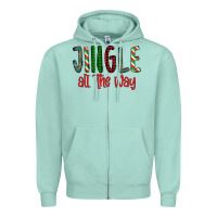 Seafoam jingle all the way Zipper Hoodie - Bettercallsaul
