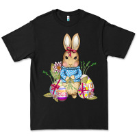 Easter Bunny And Eggs Premium Tee | Teevron