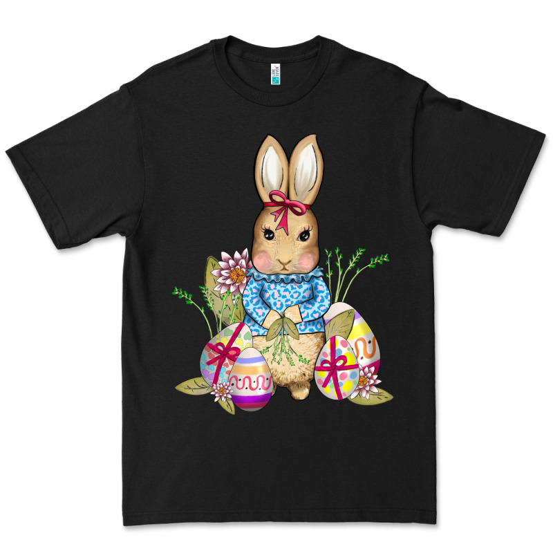 Easter Bunny And Eggs Premium Tee by AdoDesignShop | Teevron