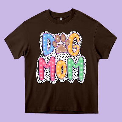Dog Mom Dalmatian Heavy Core Tee Designed By Jahusdesignshop