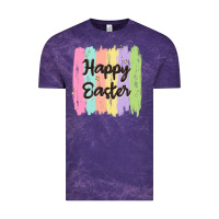 Cloud Purple happy easter Vintage Tee - MaliasSmallBusiness