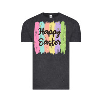 Vintage Black happy easter Vintage Tee - MaliasSmallBusiness