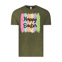 Vintage Olive happy easter Vintage Tee - MaliasSmallBusiness