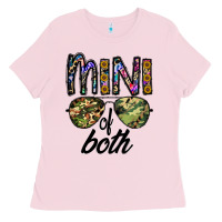Bubblegum Pink mini of both Ladies Tee - CowhideDigitalArt