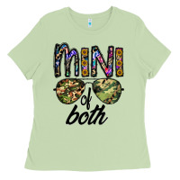 Matcha mini of both Ladies Tee - CowhideDigitalArt