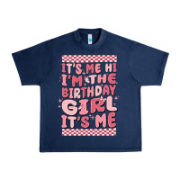 Navy its me hi im the birthday girl its me Urban Heavy Tee - MaliasSmallBusiness