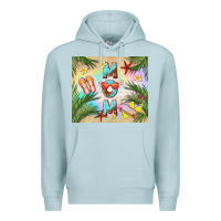 Blue Mist summer mom Premium Hoodie - TumblerDesignByShophia