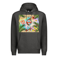 Charcoal Heather summer mom Premium Hoodie - TumblerDesignByShophia