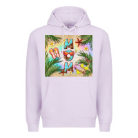 Lilac summer mom Premium Hoodie - TumblerDesignByShophia