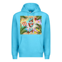 Ocean Blue summer mom Premium Hoodie - TumblerDesignByShophia