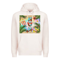 Pale Pink summer mom Premium Hoodie - TumblerDesignByShophia