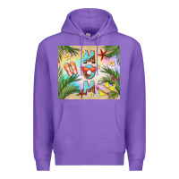Purple summer mom Premium Hoodie - TumblerDesignByShophia