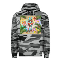 Slate Camo summer mom Premium Hoodie - TumblerDesignByShophia