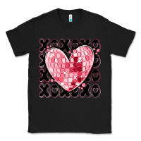 Black xoxo heart valentine's day Classic Tee - MaliasSmallBusiness