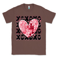 Chestnut xoxo heart valentine's day Classic Tee - MaliasSmallBusiness