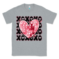 Heather Grey xoxo heart valentine's day Classic Tee - MaliasSmallBusiness