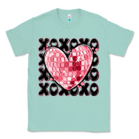 Seafoam xoxo heart valentine's day Classic Tee - MaliasSmallBusiness