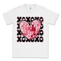 White xoxo heart valentine's day Classic Tee - MaliasSmallBusiness