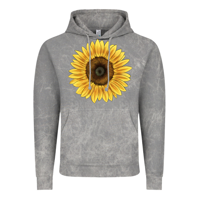 Giganteus Sunflower Vintage Hoodie by LillyAllenDesigns | Teevron