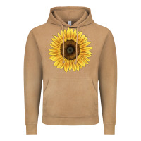 Vintage Camel giganteus sunflower Vintage Hoodie - LillyAllenDesigns