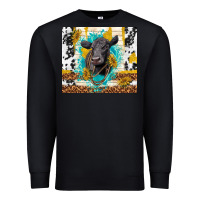 Black black angus Premium Sweatshirt - TumblerDesignByShophia